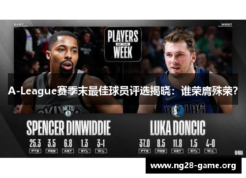 A-League赛季末最佳球员评选揭晓:谁荣膺殊荣? A-League赛季末最佳球员评选揭晓:谁荣膺殊荣?