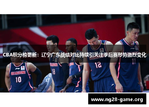 CBA积分榜更新:辽宁广东战绩对比持续引关注季后赛形势激烈变化 CBA积分榜更新:辽宁广东战绩对比持续引关注季后赛形势激烈变化